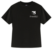 FreeBSD New Bobble Tshirt (Black)